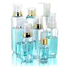 Transparent Petg Lotion Bottle Set