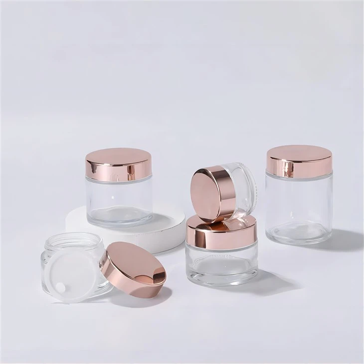 4 Oz Cosmetic Jar With Lids