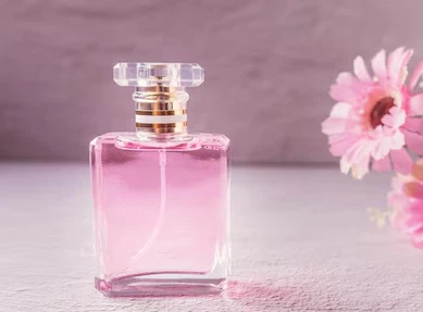 perfume in pink bottle perfume in pink bottle