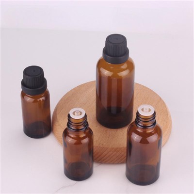 Boston Round Glass Bottle