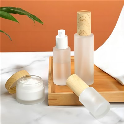 Airless Glass Cosmetic Bottles